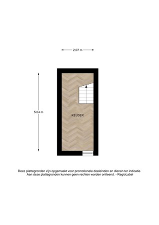 Floorplan - Worp 25, 7419 AB Deventer